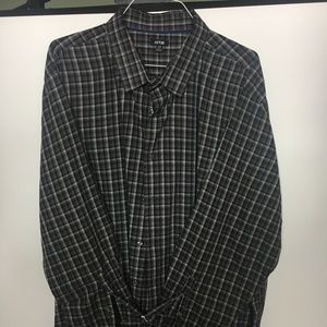 Apt. 9 - Button Up - Bl/Pr/Gr/Wh - 4XB